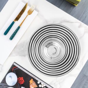 large stainless steel disc