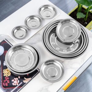 large stainless steel disc