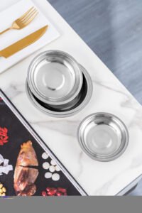 large stainless steel disc