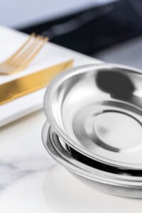 large stainless steel disc