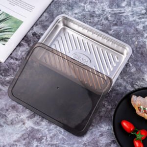 stainless steel food storage container