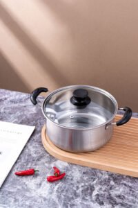 three piece cookware set