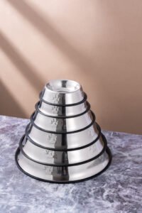 stainless steel pet bowl