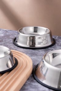 stainless steel pet bowl