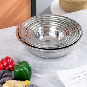stainless steel soup bowl