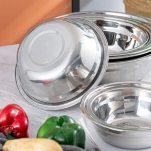 stainless steel soup bowl