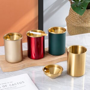 stainless steel ashtray