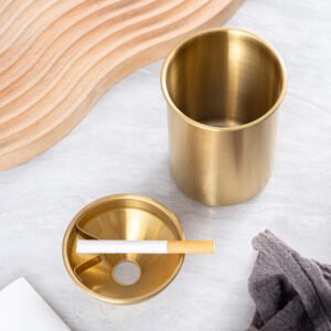 stainless steel ashtray