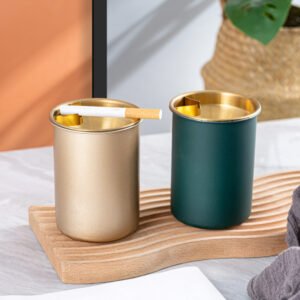 stainless steel ashtray