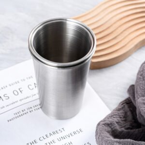 stainless steel beer mug