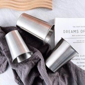 stainless steel beer mug