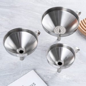 stainless steel funnel