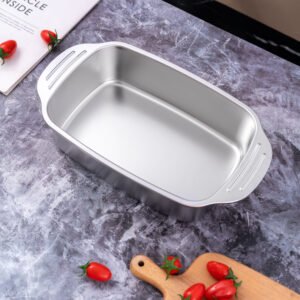 stainless steel grilling fish plate