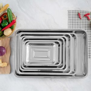 800 inch stainless steel square tray