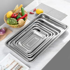 800 inch stainless steel square tray