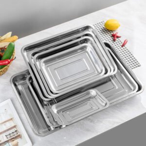 800 inch stainless steel square tray