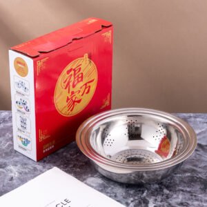 stainless steel rice sieve three piece set