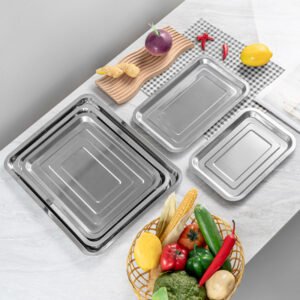 800 inch stainless steel square tray