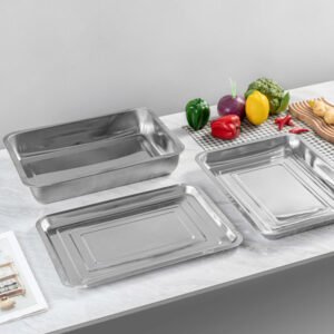800 inch stainless steel square tray