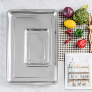 800 inch stainless steel square tray