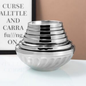 stainless steel lily bowl