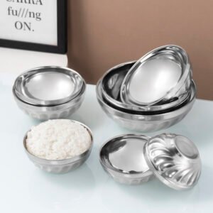stainless steel lily bowl